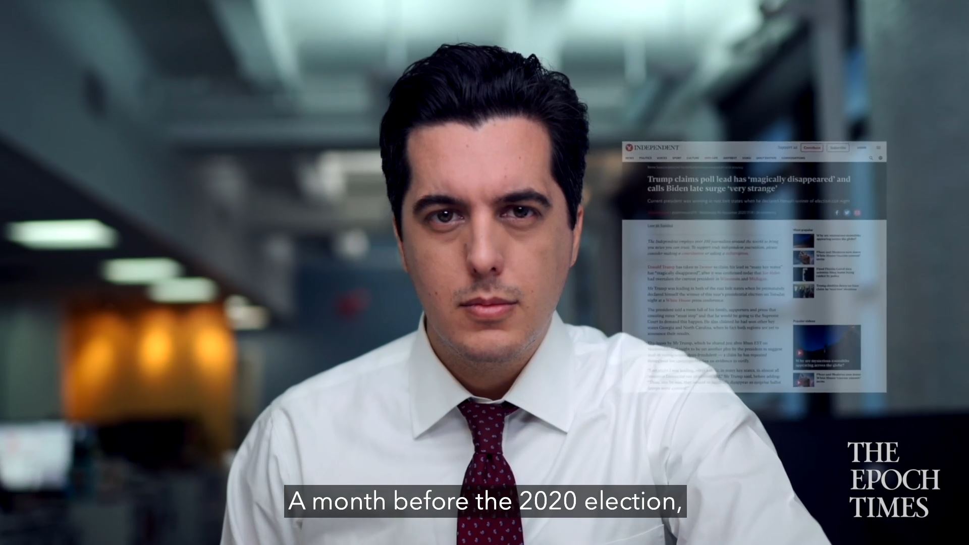 Epoch Times 2020 Election Investigative Documentary: Who’s Stealing America?